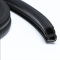 Top Side Bubble waterproof Soundproof EPDM Rubber Steel Core Composite for Door Seal Strip